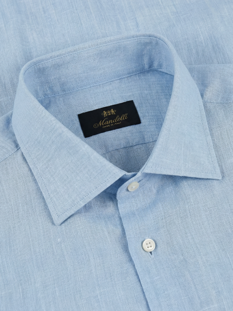Tailor Linen Shirt – Sky