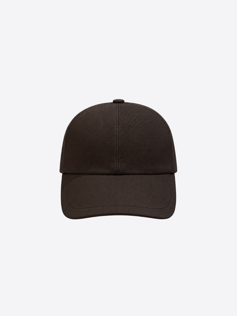Technical Fabric Cap – Dark Brown