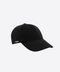 Mandelli Baby Cashmere Baseball Cap — Black, view 2