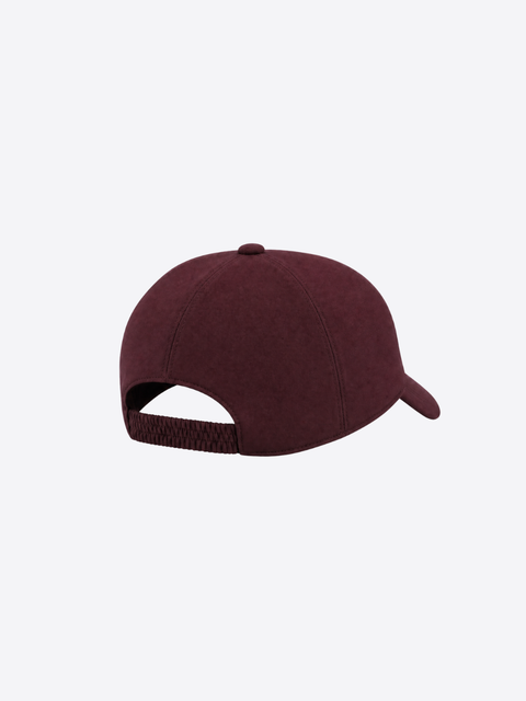 Technical Fabric Cap – Dark Bordeaux
