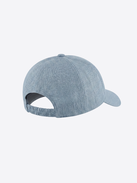 Wool, Silk & Linen Cap – Glacier Blue