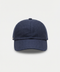 Virgin Wool, Silk & Linen Baseball Cap - Blue