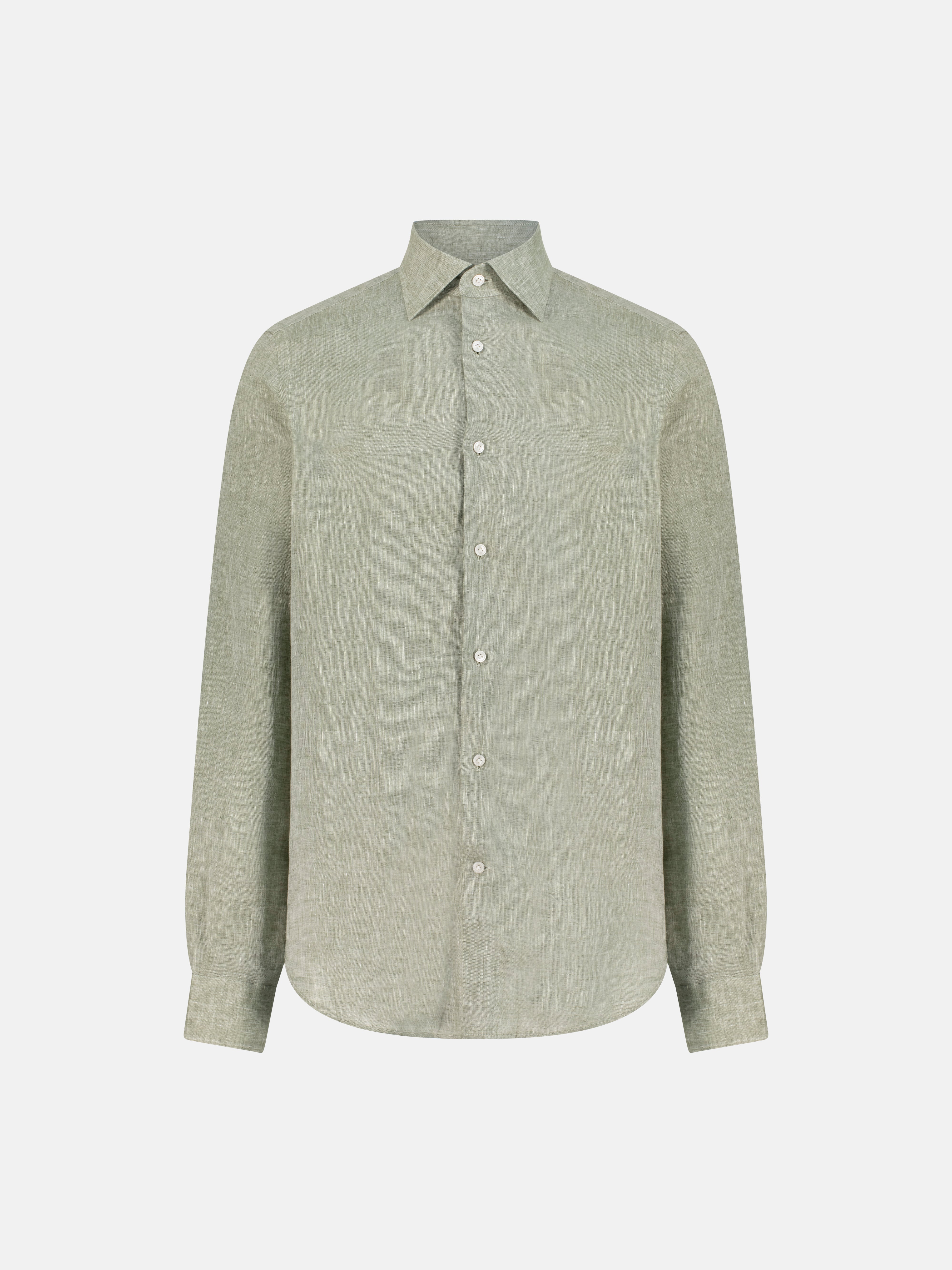 Tailor Lino Shirt - Verde