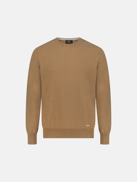 Mandelli Pure Cashmere Round-Neck Sweater — Rope