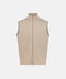 Mandelli Pure Cashmere Vest with Nylon Lining — Light Beige