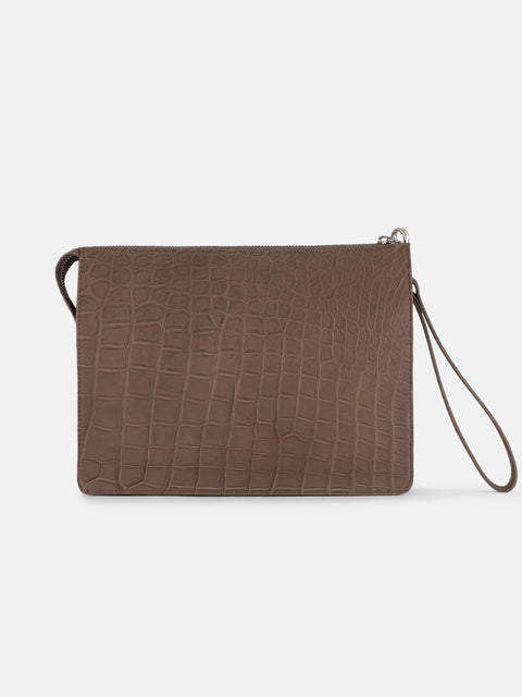 0CHAND-7418-437 - Leather Bag croco leather