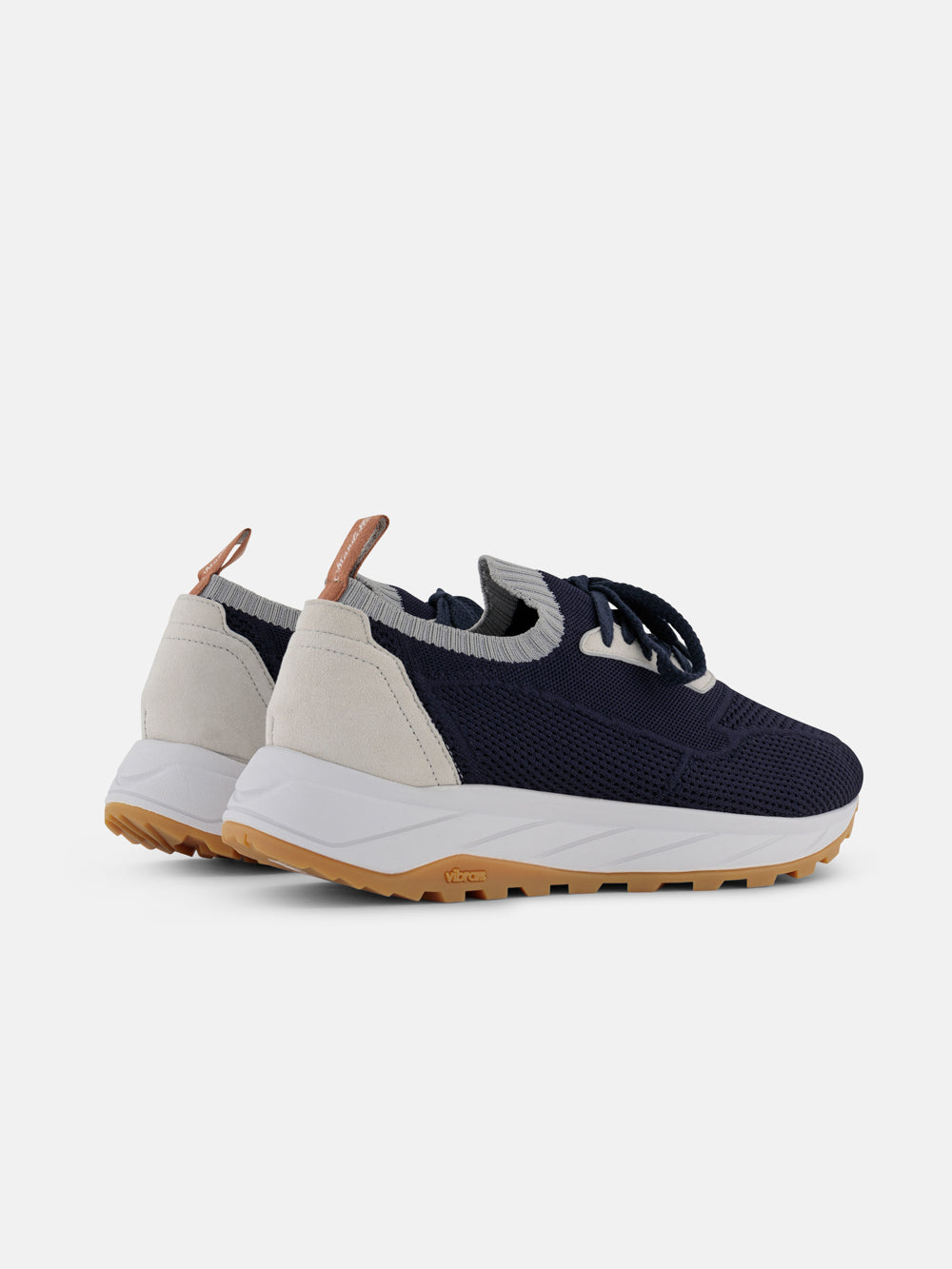 Toprun Sneakers - Navy Blue & White