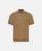 Polo V-neck T-Shirt- Honey