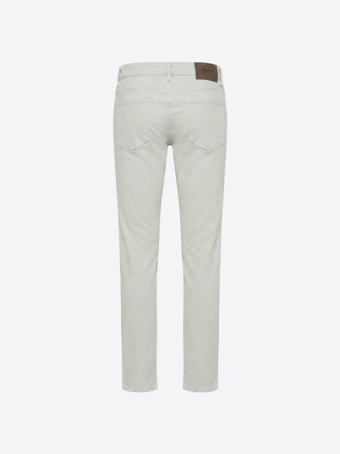 Cotton Stretch Five Pocket Trousers – Pearl