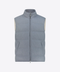 Cashmere Quilted Vest – Asphalt