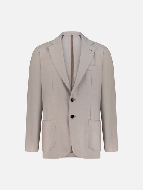 Pure Cashmere Blazer – Pearl