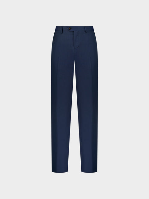 Virgin Wool Suit  jacket and pant in Blu Notte