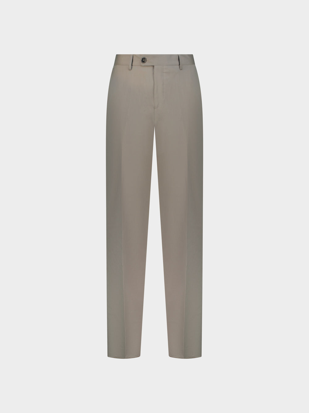 Virgin Wool Trousers in Mink