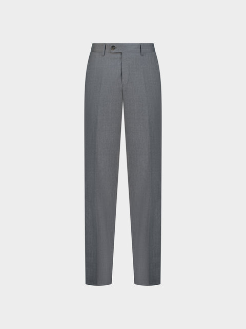 Virgin Wool Trousers in Grigio