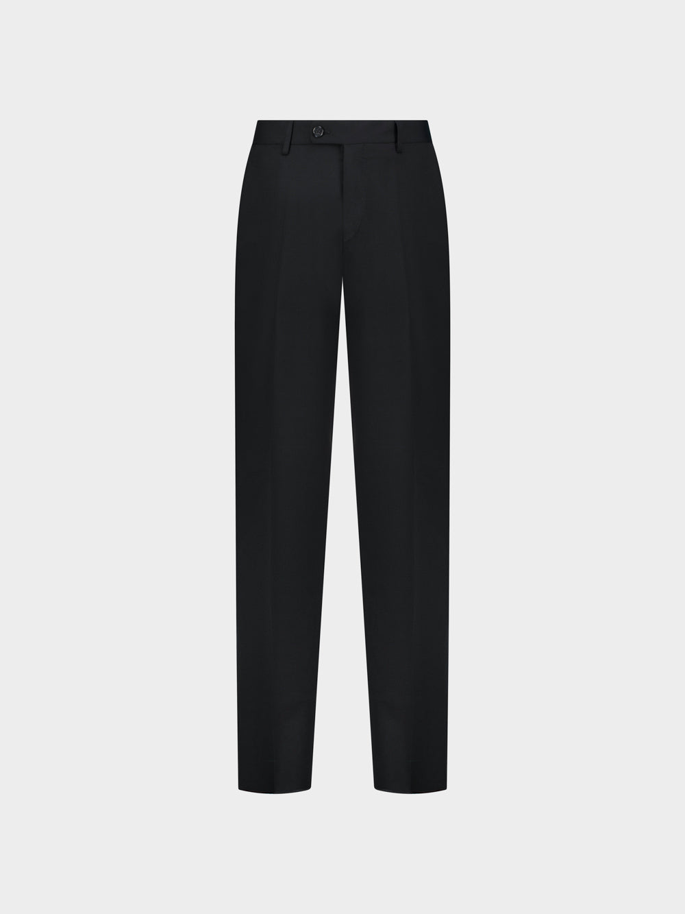 Virgin Wool Trousers in Nero