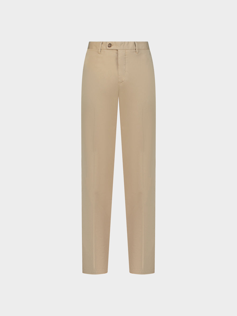 Virgin Wool Trousers in Sand
