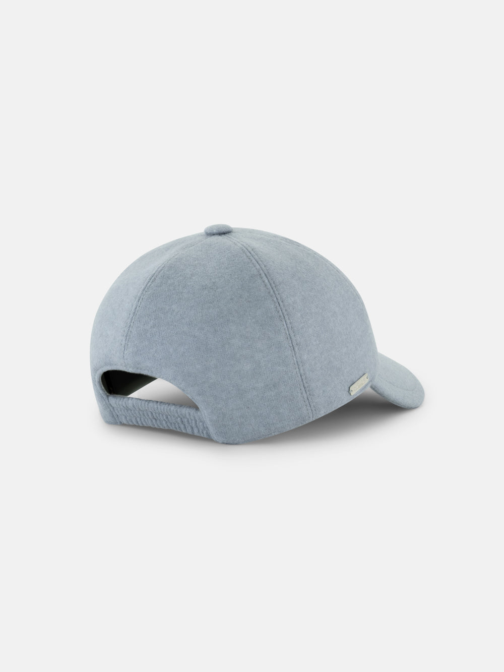 Cashmere Baseball Cap – Light Blue