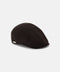 Mandelli Pure Cashmere Flat Cap — Brown, view 2