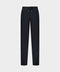 Linen & Cotton Drawstring Trousers -  Navy Blue