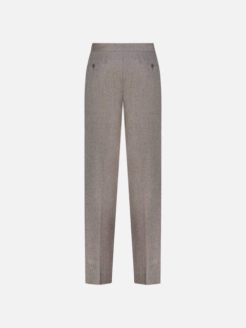 Wool Jogging Pants - Sand