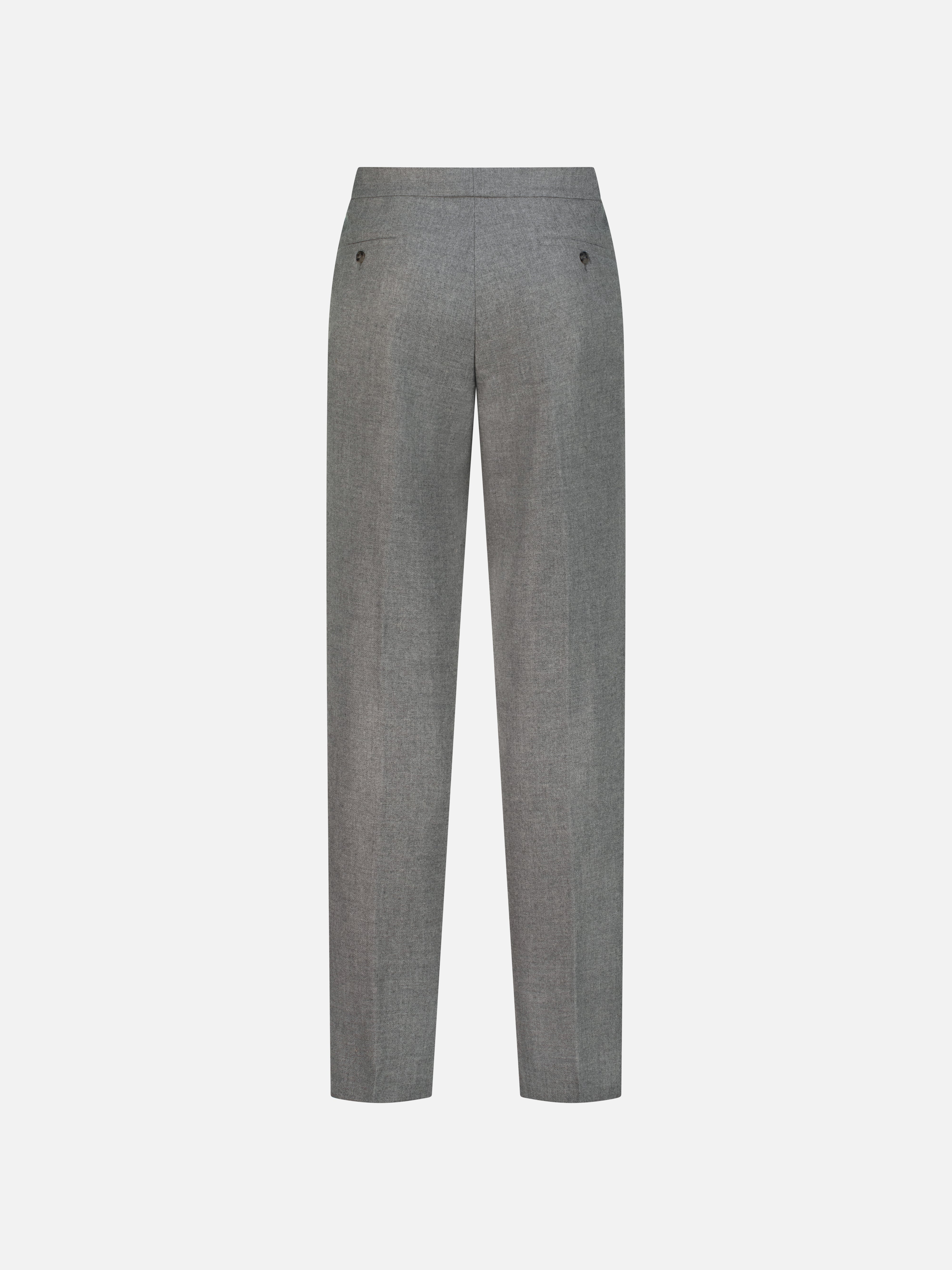 Wool & Cashmere Jogging Pants - Gray