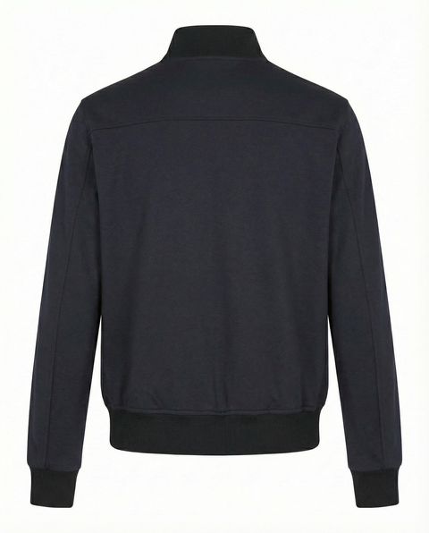 Pure Virgin Wool Jacket- Navy Blue