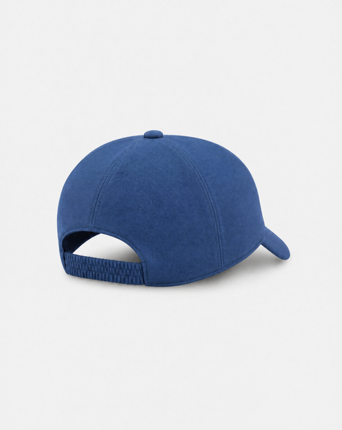 Pure Wool Fabric Cap - Blue