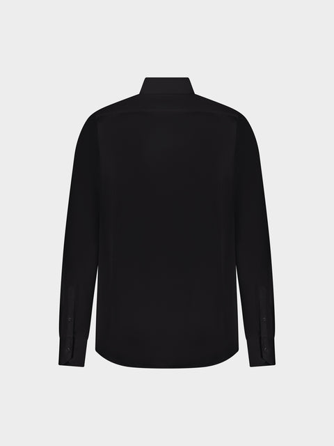 Cotton Shirt in Nero