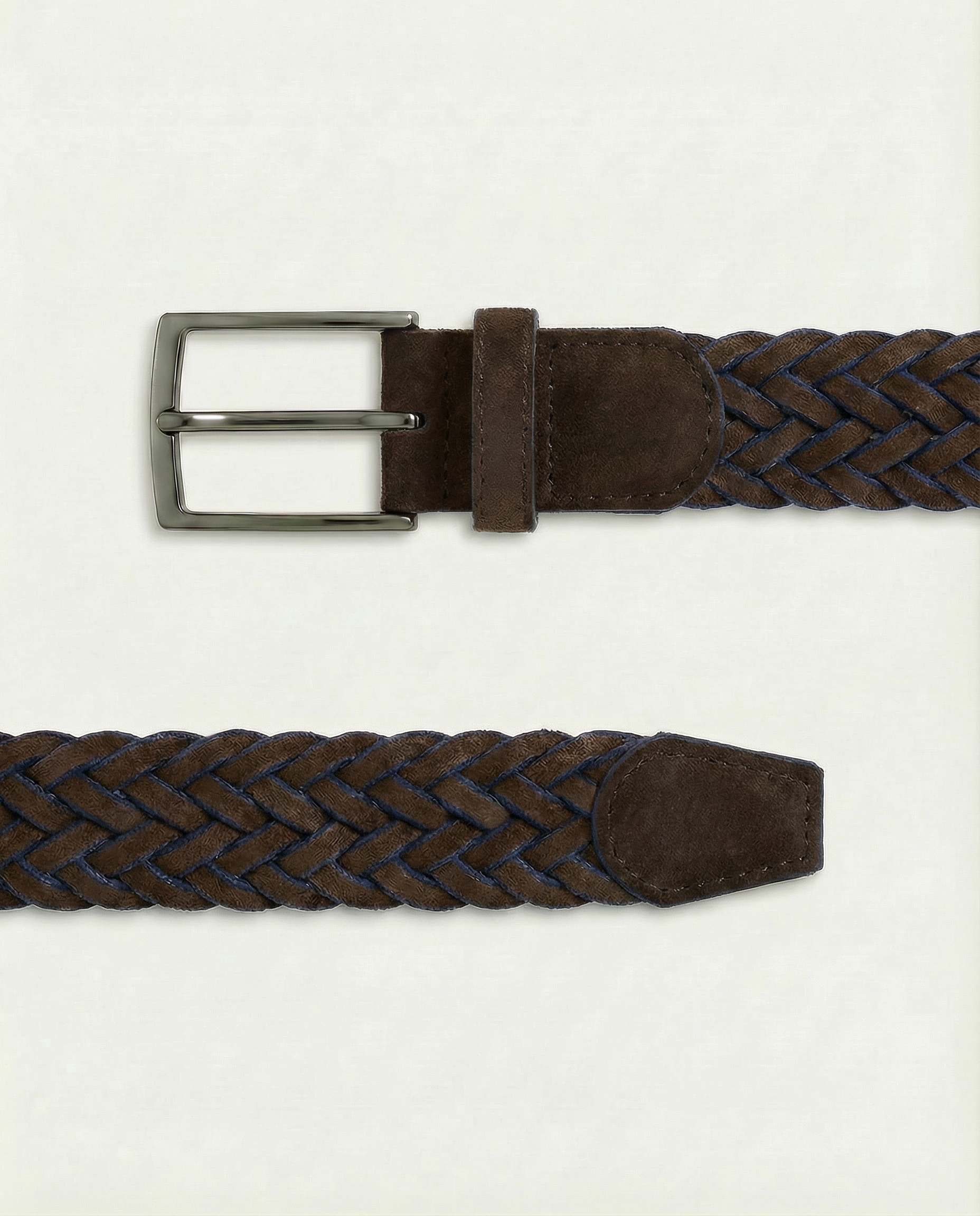 Cintura Intrecciata - Marrone