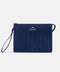 Crocodile Leather Document Holder — Blue