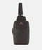Mandelli CROSS Calf Leather Crossbody Bag — Dark Brown