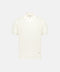 Silk-Cotton Knitted Polo - Off White