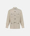 SAHARA Linen Shirt- Beige