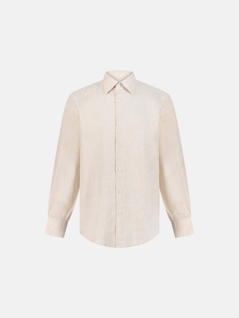 Tailor Linen Shirt- Slate Stone