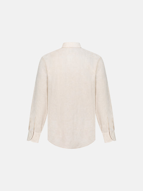 Tailor Linen Shirt- Slate Stone