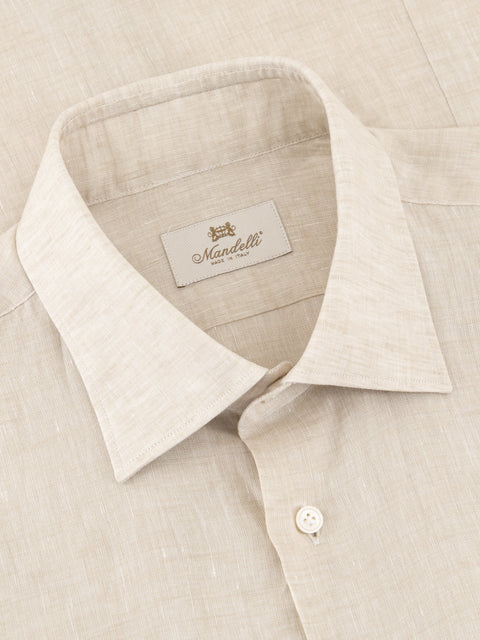 Tailor Linen Shirt- Slate Stone