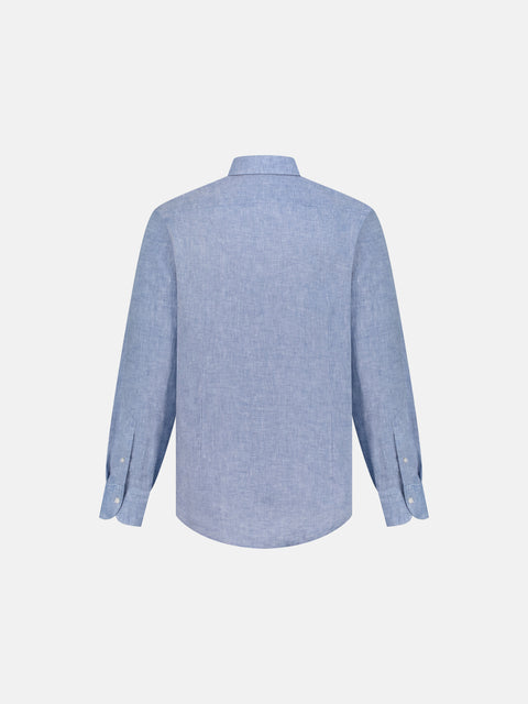 Tailor Linen Shirt- Indigo