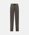 Linen Drawstring Trousers - Dark Beige