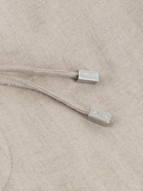 Linen Trousers - Beige