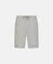 Linen Blend Bermuda Shorts - Stone