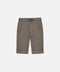 Linen Blend Bermuda Shorts - Nut Brown