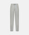 Linen Blend Drawstring Trousers - Stone