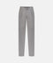 Linen Blend Drawstring Trousers - Cool Gray