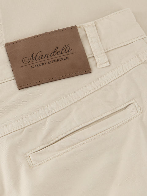 Chinos Cotton Trousers - Beige