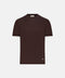 Pure Cotton Knitted T-Shirt – Bordeaux