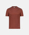 Pure Cotton Knitted T-Shirt — Dark Copper