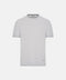 Silk & Cotton Knitted T-Shirt – Ivory