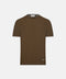 Silk & Cotton Knitted T-Shirt – Dune