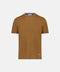 Silk & Cotton Knitted T-Shirt – Honey