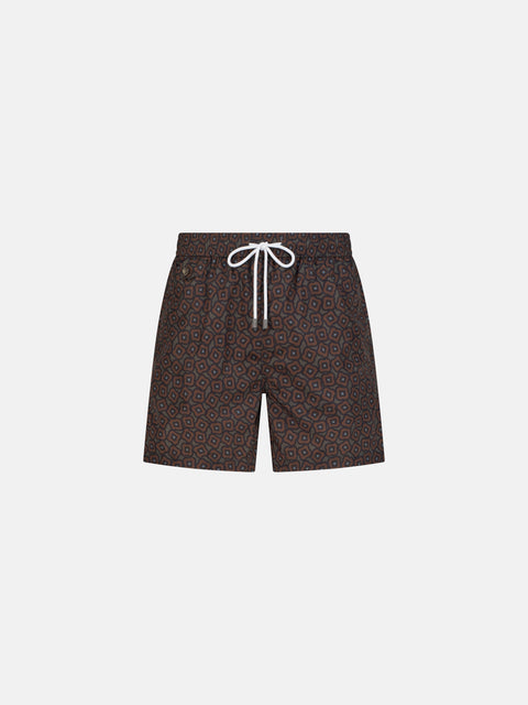 Printed Swim Shorts - Cypress